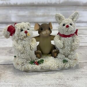Charming Tails Figurine ~ Frosty Friends ~ 98/260 Fitz and Floyd